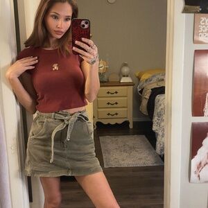 American Eagle skirt Green